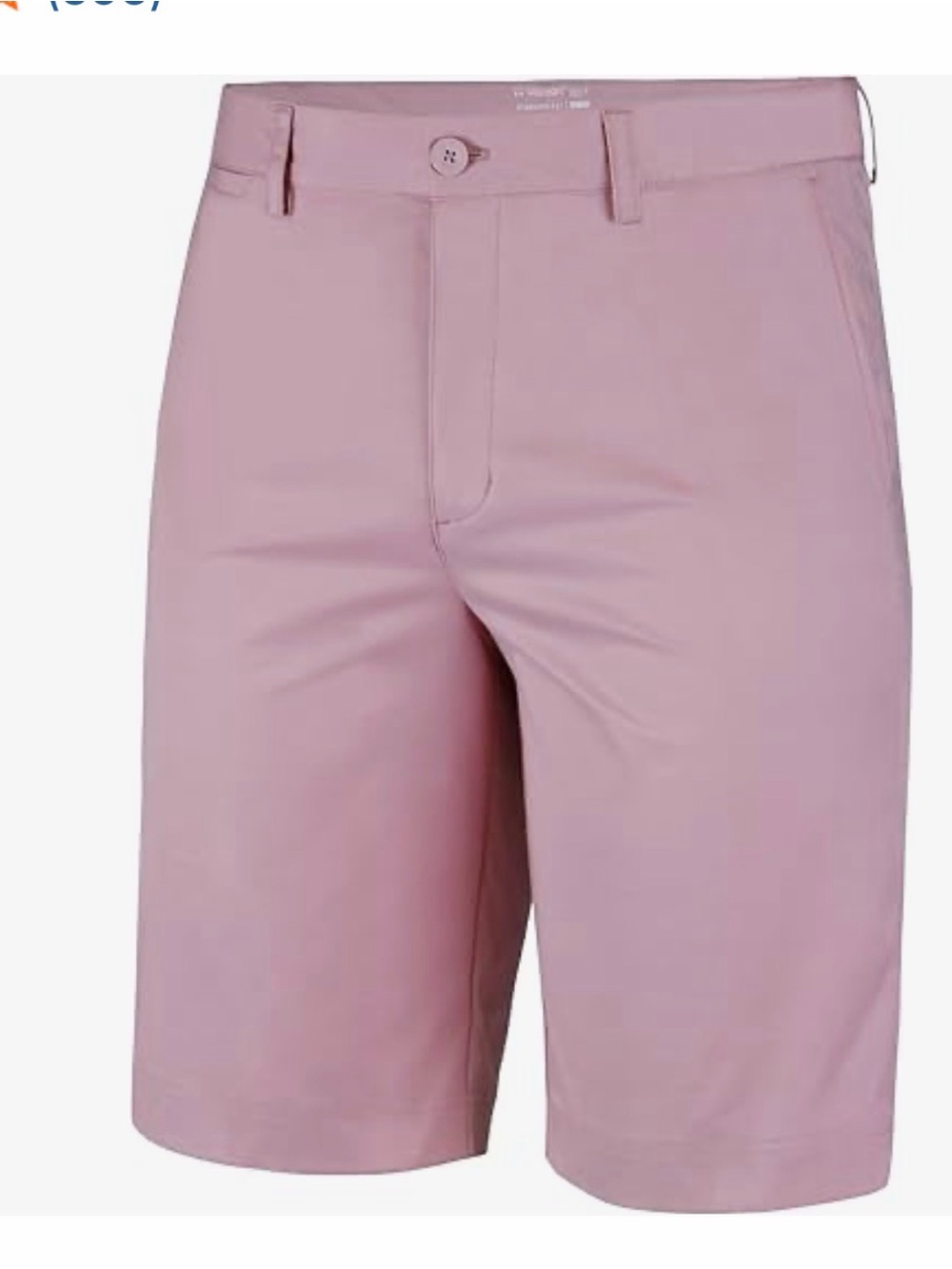 Men's Stretch Golf Shorts - Dusty Pink